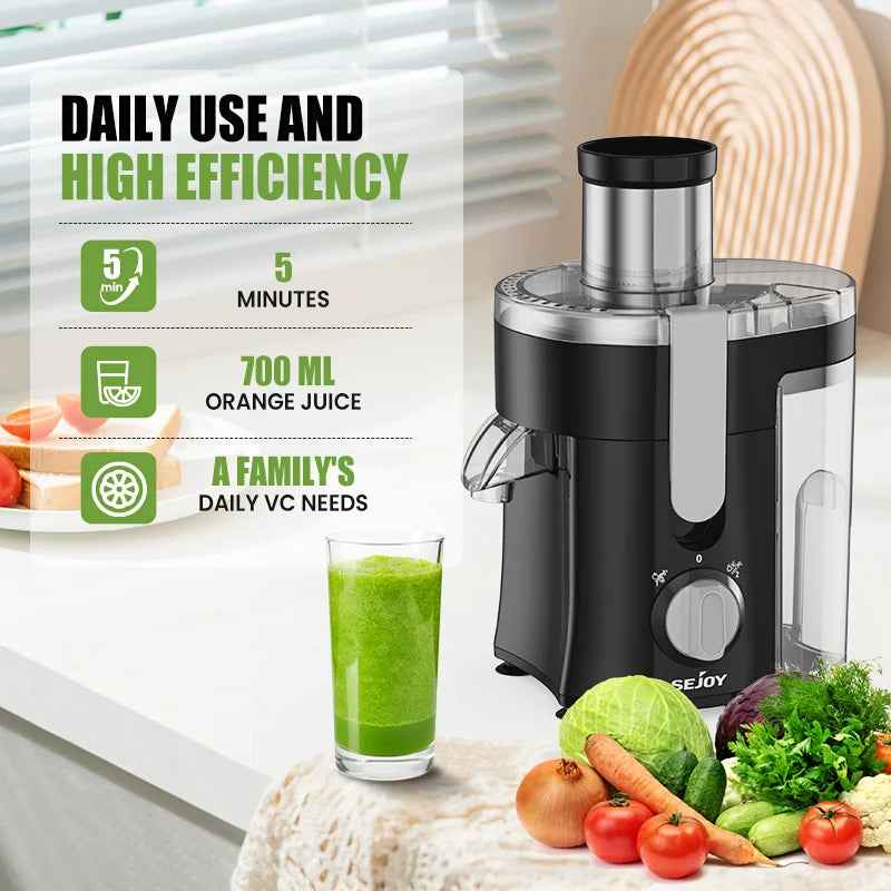 SEJOY Compact Centrifugal Juicer