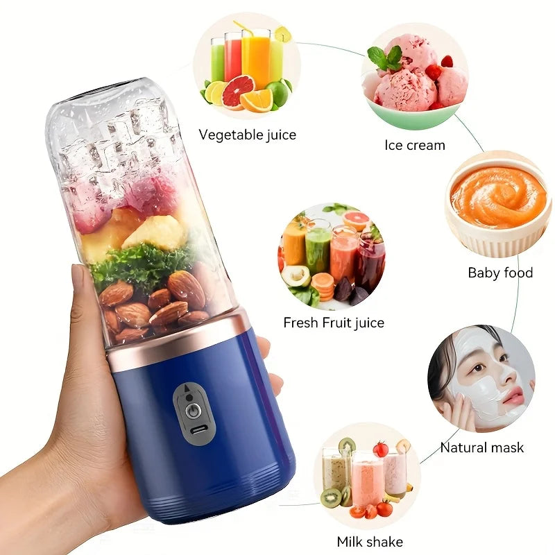 Portable USB Double-Cup Juicer
