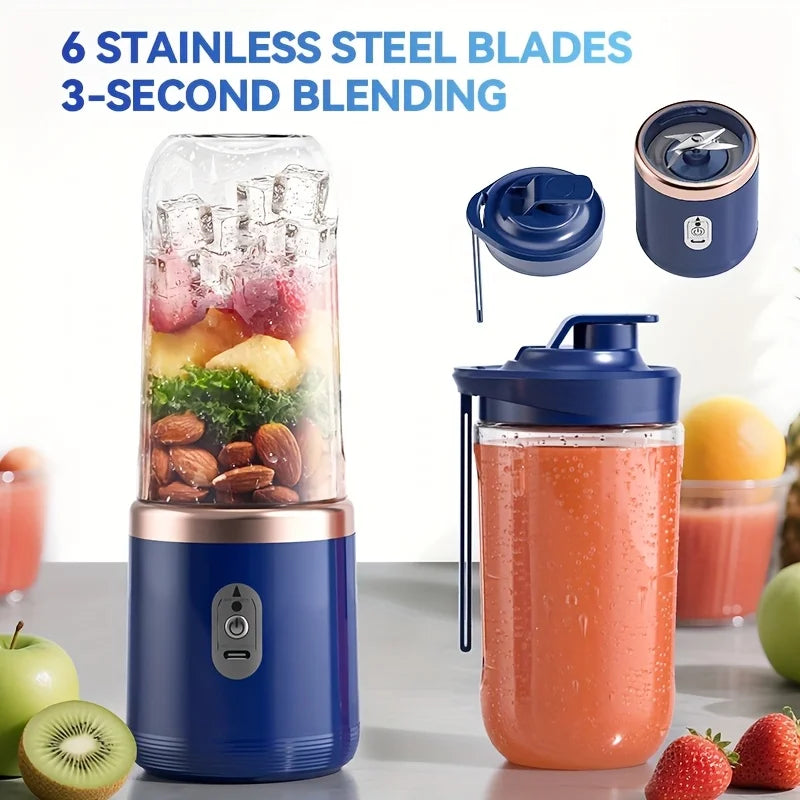 Portable USB Double-Cup Juicer