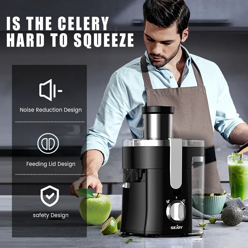 SEJOY Compact Centrifugal Juicer