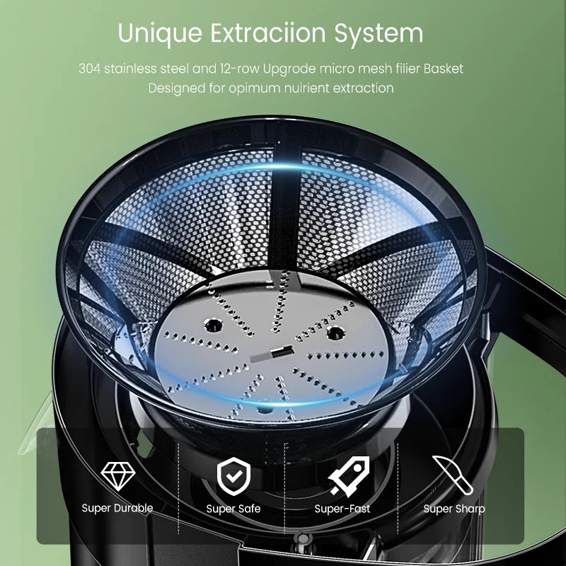 SEJOY Compact Centrifugal Juicer