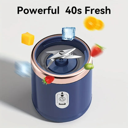Portable USB Double-Cup Juicer