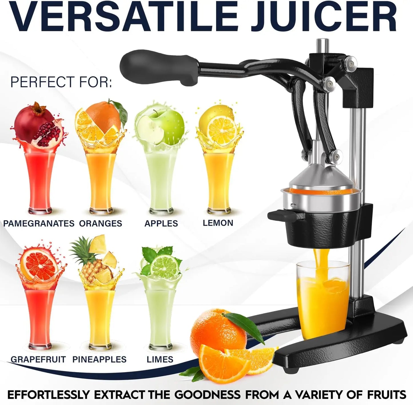 Heavy-Duty Cast Iron Juicer